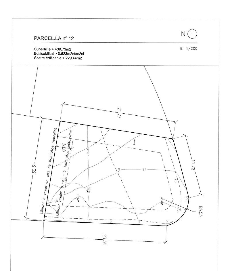 Parcel·la en venda a la Urbanització La Sorra