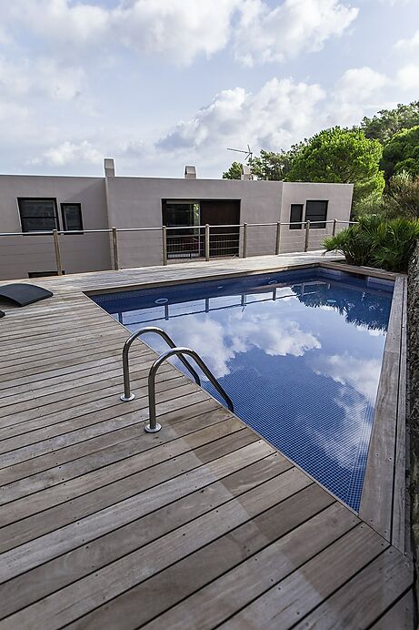 Xalet a Selva de Mar amb piscina i vistes al Port de la Selva