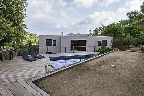 Villa in Selva de Mar with swimming pool and views of Port de la Selva